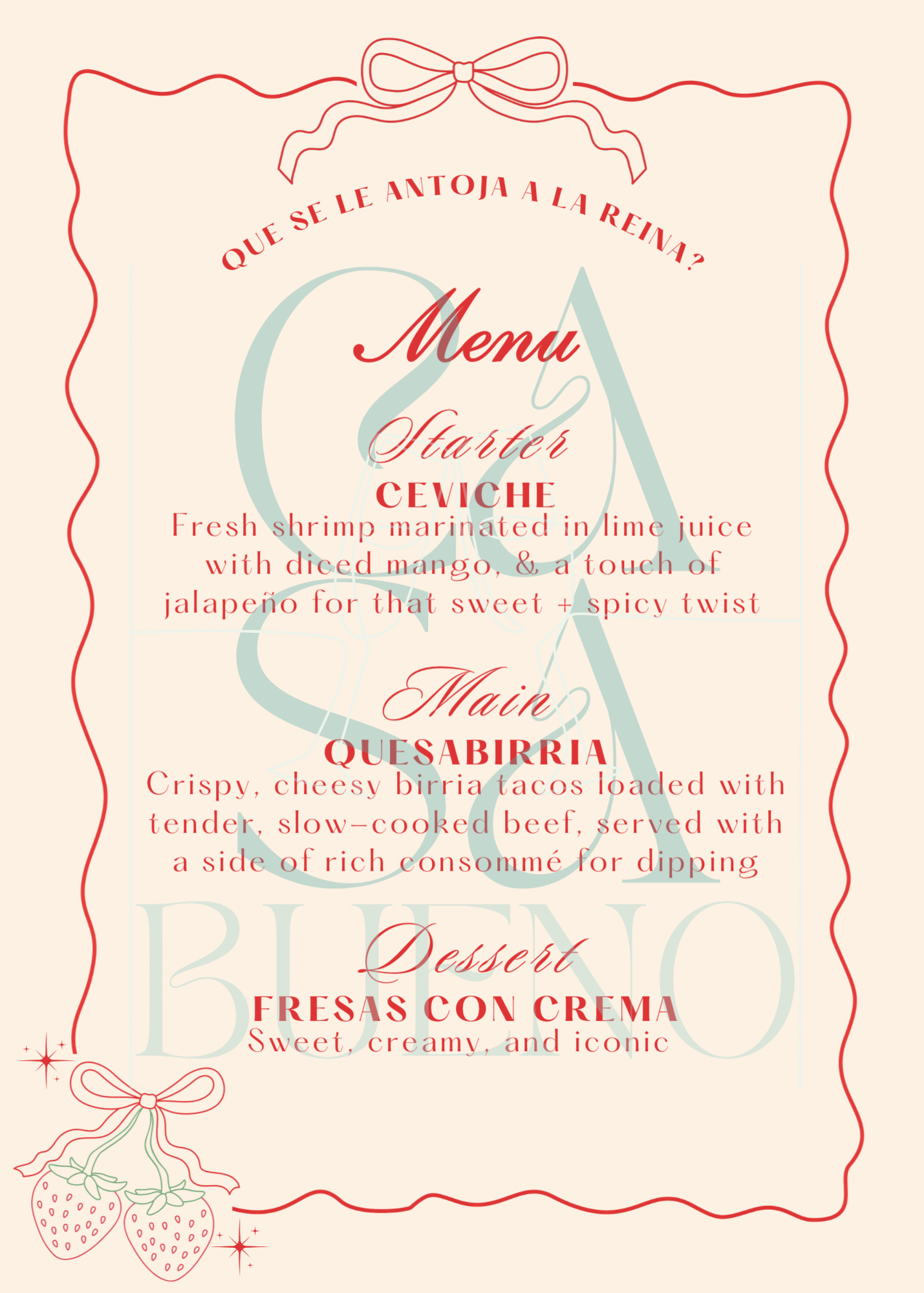 La Niña Fresa Birthday Bundle