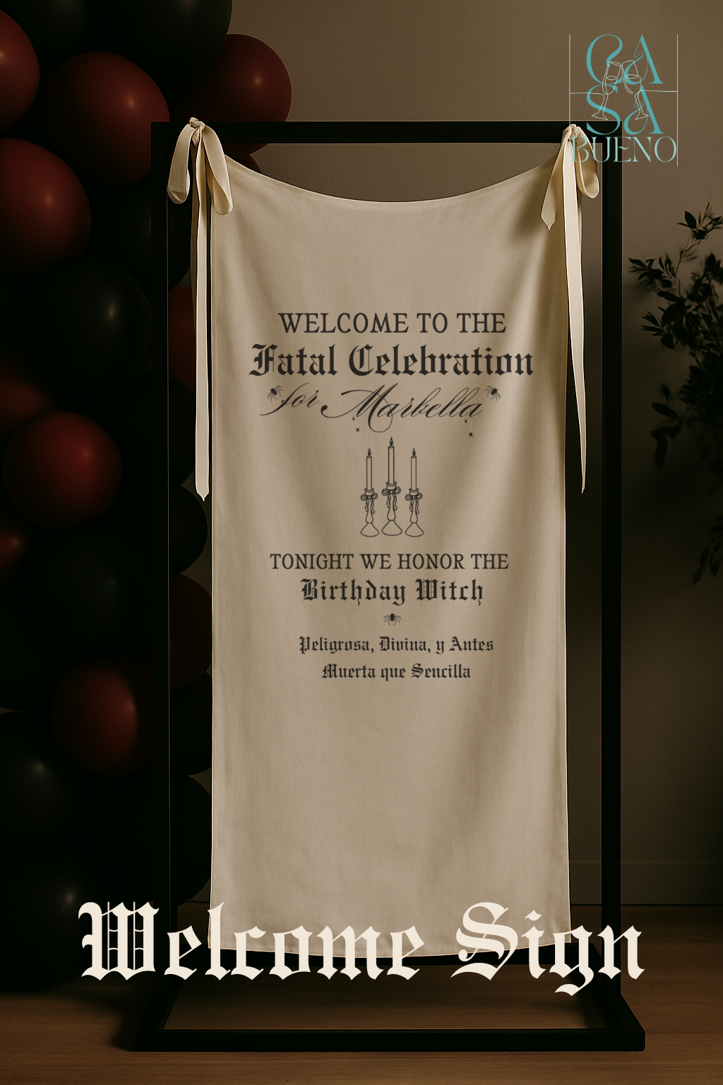 Antes Muerta Que Sencilla Birthday Party Pack