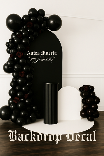 Antes Muerta Que Sencilla Birthday Party Pack