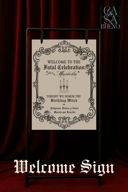 Antes Muerta Que Sencilla Birthday Party Pack