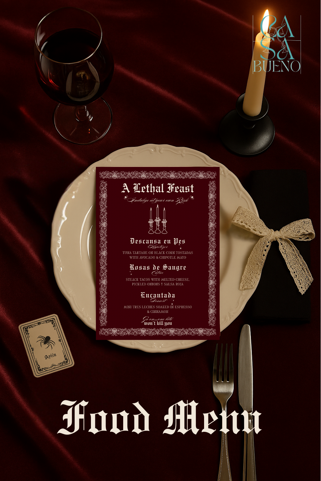 Antes Muerta Que Sencilla Birthday Party Pack