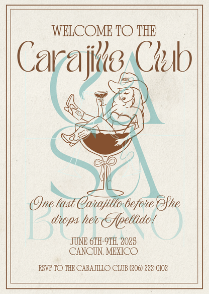 Carajillo Club Bachelorette Bundle