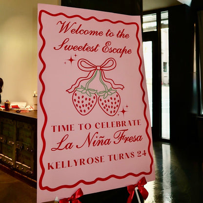La Niña Fresa Birthday Bundle