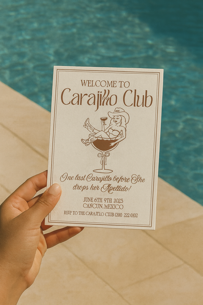 Carajillo Club Bachelorette Bundle