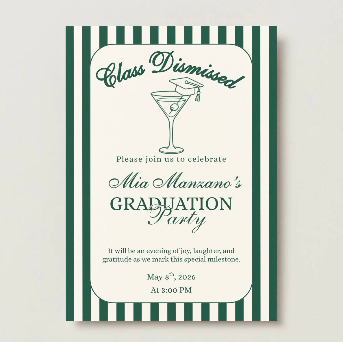Class Dismissed Graduation Bundle