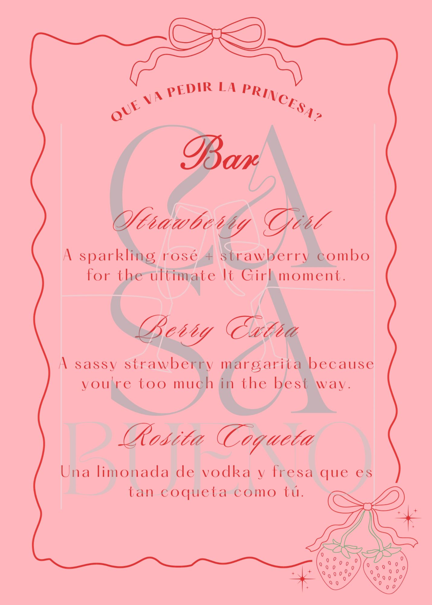 La Niña Fresa Birthday Bundle